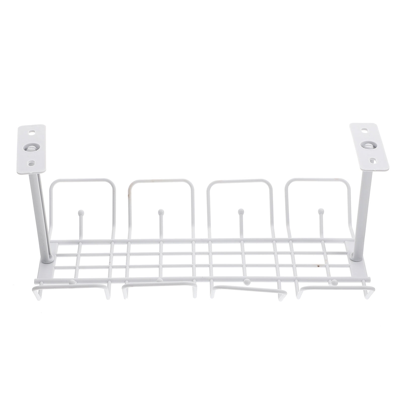 Under Desk Cable Storage Basket Office Desk Management Shelf Simple