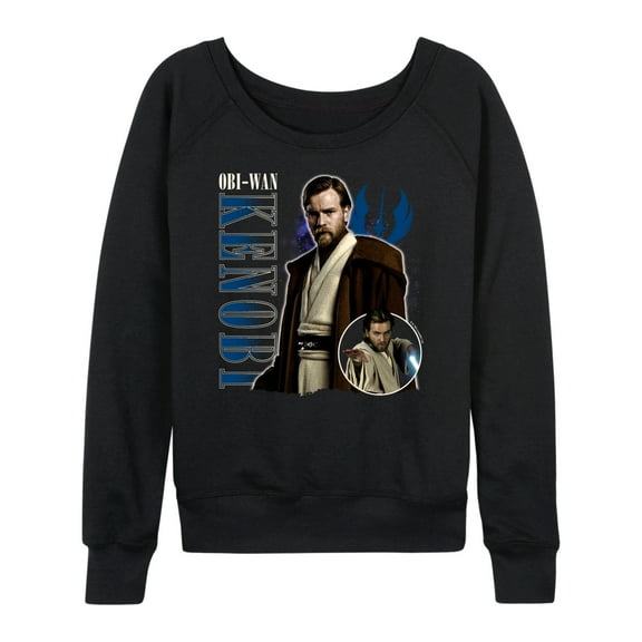 Star Wars - Obi-Wan Kenobi Collage - Women's French Terry Pullover Sweatshirt