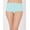 Blue Spearmint, variant on Barely There Women's Boyshort, Buttery Soft No Lines Super Stretch Microfiber Black M