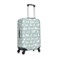 thumbnail image 3 of Uemuo White Swan Printed Washable Luggage Cover - Fashion Suitcase Protector Fits 18-32 Inch Luggage -Large, 3 of 9