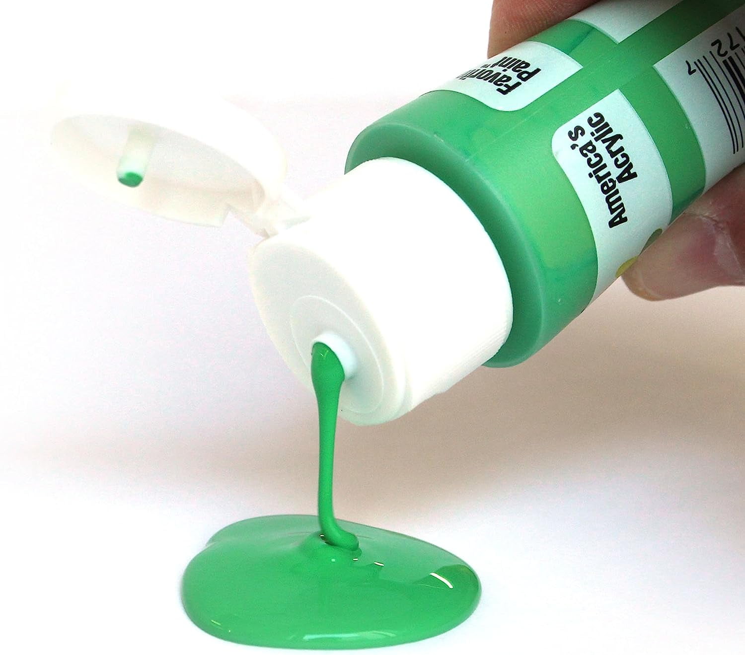 Delta Ceramcoat Acrylic Paint 2oz-Leaf Green - Opaque