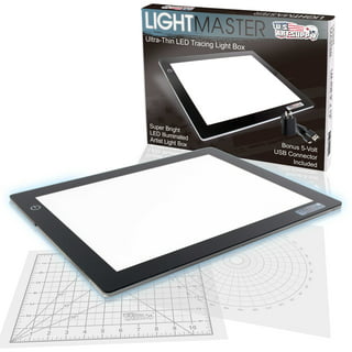 YOUTHINK LED Light Pad, A2 A3 A4 LED Slim Art Craft Drawing Tracing Light  Box Pad Board Lightbox,A2 A3 A4 LED Slim Art Craft Drawing Tracing Light  Box Pad Board US 110-240V 