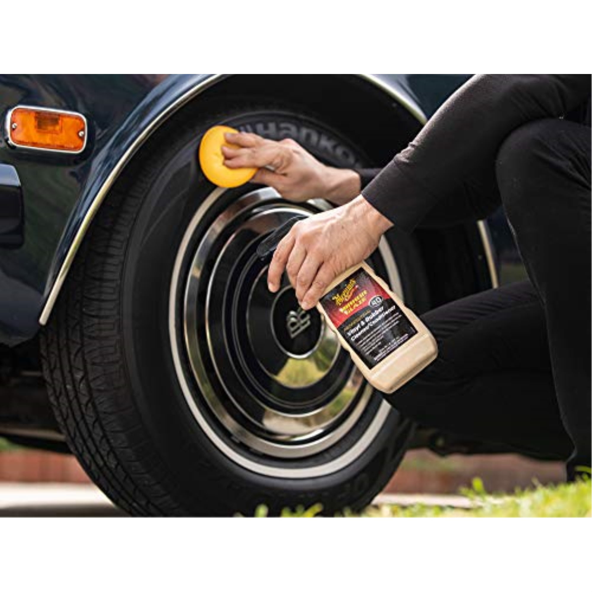 Meguiar's M4016 Car Plastic Liquid - Vinyl & Rubber Cleaner