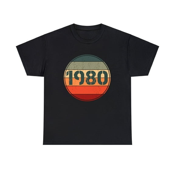 Vintage 1980 Birthday Shirts for Men Funny 1980 Birthday Big and Tall Shirts for Men Plus Size