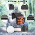 thumbnail image 5 of Uorisanigo ATV Tank Bag Wear-Resistant Snowmobile UTV Motorcycle Hawaiian Palm Tree Front Saddle Bag Waterproof Accessories Storage Pack Suitable for Polaris Sportsman Grizzly, 5 of 7