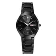 thumbnail image 2 of Resicozy Gold Watches for Women Casual Round Case Watches with Stainless Expansion 2026 Black, 2 of 3