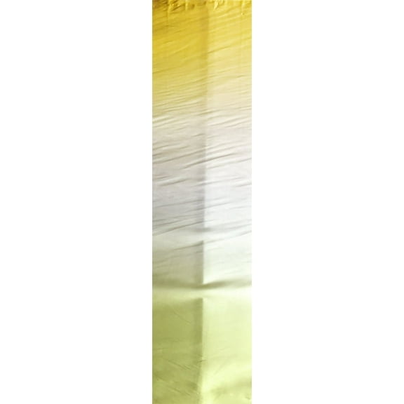 DECORATIVE SILK INC. 100% PURE SILK CHARMEUSE FABRIC 45" DRESSMAKING SEWING 11COLOR OMBRE BY THE YARD (CEDUR GOLD-OFF WHITE/ MINT 2)