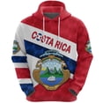 thumbnail image 2 of Sudadera con capucha para hombre y mujer, nueva sudadera con capucha con emblema nacional de Costa Rica, impresión 3D, manga larga, jerséis de gran tamaño, 2024, 2 of 5