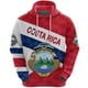 thumbnail image 2 of Sudadera con capucha para hombre y mujer, nueva sudadera con capucha con emblema nacional de Costa Rica, impresión 3D, manga larga, jerséis de gran tamaño, 2024, 2 of 5