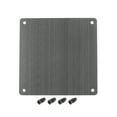 thumbnail image 1 of 3 Pcs Pantalla de Polvo para Ventilador de PC Negra Plástico a Prueba de Polvo Malla para Caja de Computadora 120x120mm con Tornillos, 1 of 4