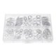 thumbnail image 1 of Junta Sólida De 220 Uds., Junta De Sellado De Acero Inoxidable, Junta De Aluminio Inoxidable, Junta De Aluminio De Varios Tamaños, Juego De Anillos De Sellado Liso Para Máquina Sweethay TO002988-00, 1 of 7