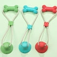 thumbnail image 1 of Xihbxyly Juguete Molar Multifunción para Mascotas, Material Tpr Duradero, Perfecto para Masticadores Agresivos, Juego Interactivo de Búsqueda y Tira y Afloja, Alivia Las Molestias de La Dentición, Es, 1 of 5