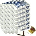 thumbnail image 2 of (3 pack) D.D. Bean & Sons 1200 Matchbooks, White, for Wedding Birthday Wholesale, Made in America, 24 Pack, 2 of 5
