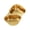 Gold-F, variant on Dipping Dish,Stainless Dish Divided Dipping Plates Divided Seasoning Dip Bowl 2 Compartment Vinegar Seasoning Dishes Vinegar Soy Condiment Tray