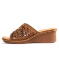 thumbnail image 2 of Sandalias para Mujer Caribe 10734 cafe 24.5, 2 of 4