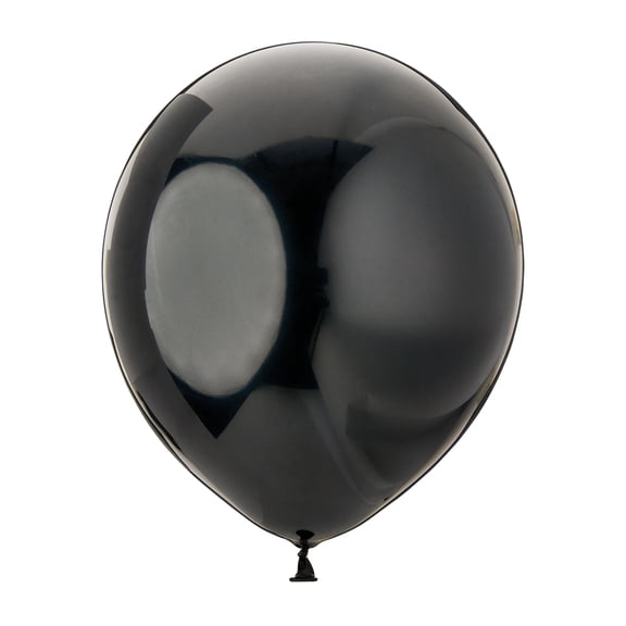 12" Black Latex Balloons, 72 Pieces, by Way To Celebrate