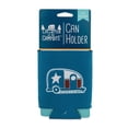 thumbnail image 3 of Camco Life is Better at the Campsite Can Sleeve - Keeps Your Beverage Cold - Fits 12 oz. cans - Features a Texas Flag Mini Camper Design 53372, 3 of 3