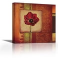 thumbnail image 1 of Mediterranean Floral II - Contemporary Fine Art Giclee on Canvas Gallery Wrap - wall décor - Art painting - 36 x 36 Inch - Ready to Hang, 1 of 2