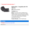 thumbnail image 2 of Window Motor - Compatible with 1978 GMC G15, 2 of 2