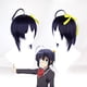 thumbnail image 2 of Disfraz de Cosplay de Anime Love Chunibyo, traje de pelucas, uniforme de juego de rol para fiesta de Halloween, otros delisiones, Takanashi Rikka, 2 of 5