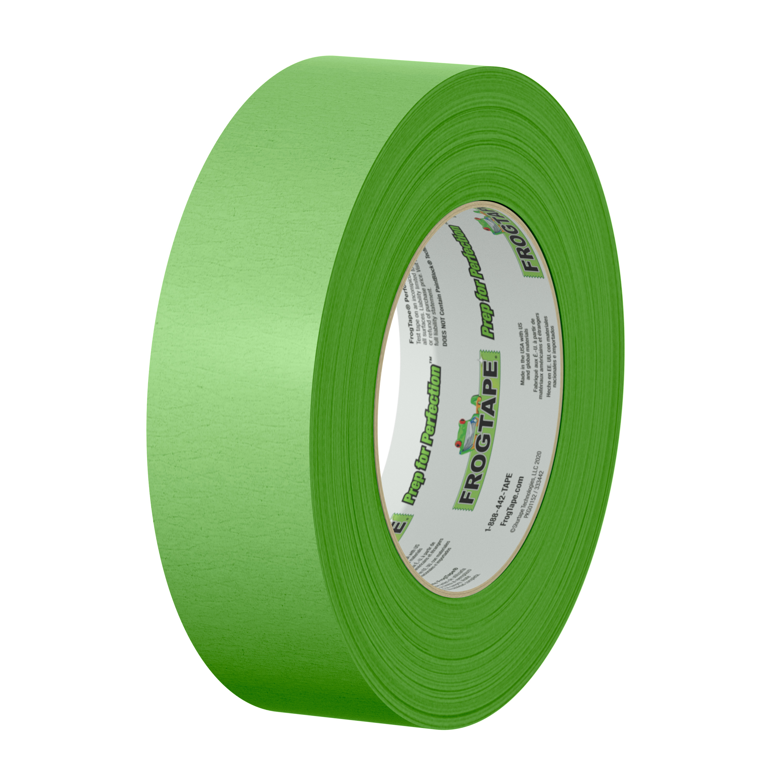FrogTape 1.41 in. x 60 yd. Green Multi-Surface Painter's Tape, Pack 