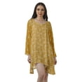 thumbnail image 1 of Moomaya Robes Décontractées Femmes Rayonne Robe Mini à Manches Longues pour Femmes, 1 of 4