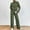 Army Green, variant on ZEHJUHAN Women's Soft Knit Lounge Set - High Neck Long Sleeve Top & Stretchy Pants, Comfy 2-Piece Set for Women, Winter Loungewear