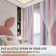 thumbnail image 2 of Cortinas XiDi Unicorn para habitación infantil, 132 x 160 cm, gris, rosa y morado, 2 of 8