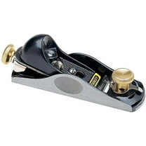 Stanley Surform Low Angle Block Plane - Adjustable Blade - 6 Pack, Gray, 1-3/8 In.