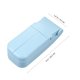 thumbnail image 2 of Ventilador USB de doble cabezal, de sobremesa, eléctrico, recargable por USB, miniventilador plegable para viajes al aire libre y verano (azul cielo)., 2 of 5