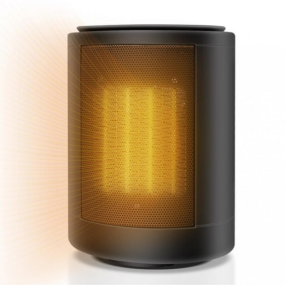 Bouanq Space Heater for Indoor Use, Fast Heating Ceramic Electric Heater , Overheating & Tip-Over Protection,Portable Heater Oscillating Ceramic Heater for Bedroom, Office, and Indoor Use
