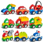 413PCS City Car Model Buildinityg Blocks DIY Puzzle Assembled Toys Creative Desktop  Decor The Perfect Gifts For Family And Friends