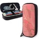 thumbnail image 1 of Golden Coral Pencil Case Big Capacity Pen Storage Bag Pouch Holder Box Leather Stationery Organizer With Zippers For School Office Supplies Teen Girl, 1 of 1