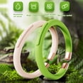 thumbnail image 4 of Deeceymbur Mosquito Repellent Bracelet Summer Outdoor Insect Protection Elastic Wristband Ankle Band Natural Geraniol Lemon Grass Citronella Oil Family Safe Resealable Bag, 4 of 9