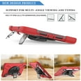 thumbnail image 4 of Dteck Case For Apple iPad 10.2" 8th Generation 2020 Released,Shockproof Armor Rugged Rubber Hard Back Heavy Duty Protective Hard Strap Kickstand iPad 7th Gen 10.2" 2019 Cover,Red, 4 of 6