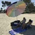 thumbnail image 3 of EasyGo Giant 8' Rainbow Beach Umbrella, 3 of 7