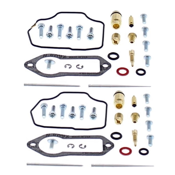 Desde China 2PCS Yamaha XT350 XT 350 1985-2000 Motocicleta Kit de reparación del carburador Accesorios del motor Piezas de repuesto del carburador
