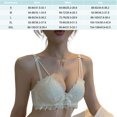thumbnail image 3 of Jumpingount Sujetador push-up Lencería de encaje Chica Brasserie Lavable Mujer Ropa interior Lado blanco cerrado Transpirable Ropa de dormir Sujetadores Ropa interior 32/70AB Jumpingount AP018703-02, 3 of 6