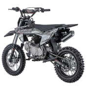X-Pro Brand New 125cc Gas Pit Dirt Bike with 4-Speed Manual Transmission, Kick Start, 14/12 Tires!