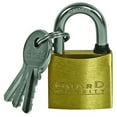 thumbnail image 2 of Guard Security 623 1.25 in. Brass Key Padlock, Black, 2 of 2