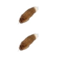thumbnail image 1 of Guardoinrt Pompons à Queue d'Animal avec Clé Application Large et Unique Élégant et à la Mode. Usage Large Couleur Naturelle 2Set, 1 of 6