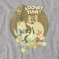 thumbnail image 2 of Looney Tunes Gangs All Here Women's T Shirt, Athletic Heather, 2X-Large, 2 of 6