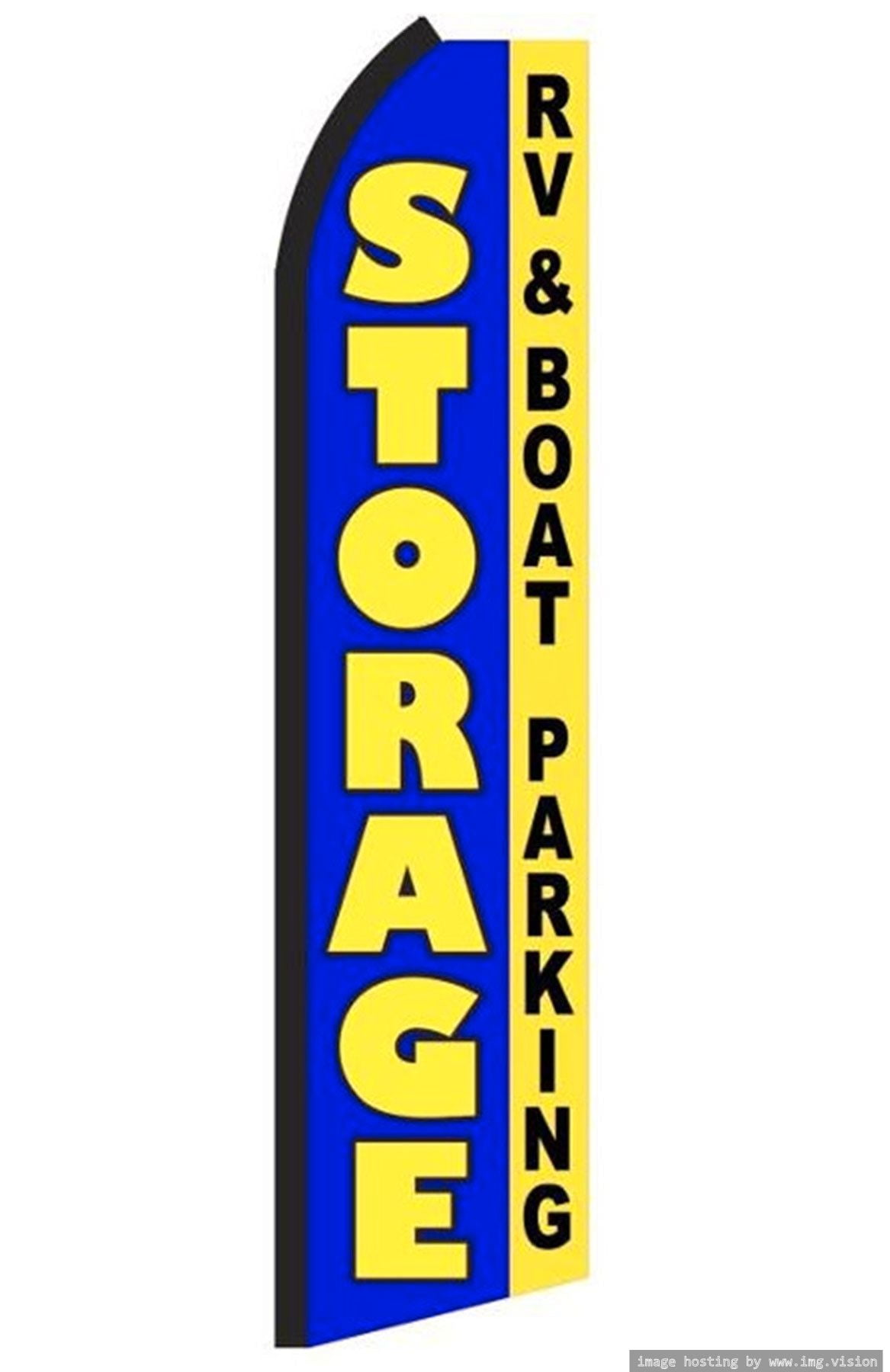 OnPoint Wares Super Storage Rv & Boat Prking Advertising Flag 11.5ft