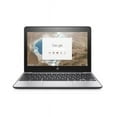 Restored HP Chromebook 11 G5 11.6" 4GB 16GB eMMC Celeron® N3060 1.6GHz ChromeOS, Gray (Refurbished)