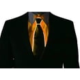 thumbnail image 5 of LED Light Up Neck Tie Glow Light Up Tie Neon Led Ties LED Light Up Tie Cool Novedad Corbata para fiesta (naranja), 5 of 5