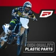 thumbnail image 6 of Polisport  Black Fork Guards for KTM SX/XC and Husqvarna TC/TE/FC/FE (2023–2025) – OEM Fit – Durable Gloss Polypropylene – Roost & Debris Protection – Easy Bolt-On Installation 8352500002, 6 of 9
