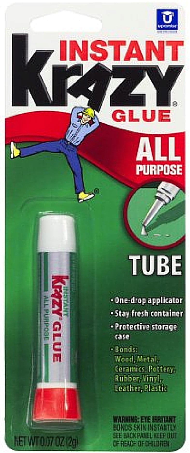 Krazy Glue, All Purpose 0.07 oz (Pack of 2)