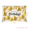 thumbnail image 2 of Amdohai 7*5ft Happy Birthday Photo Backdrop Adult Birthday Theme Photography Background Cloth Party Decorations Live Streaming Accessories #3310, 2 of 6