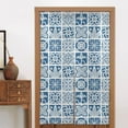 thumbnail image 4 of XMXT Japanese Noren Doorway Room Divider Curtain,Peris Geometric Flower Restaurant Closet Door Entrance Kitchen Curtains, 34 x 56 inches, 4 of 7