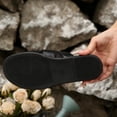 thumbnail image 2 of Xucatan Women's Mesh Mules, Breathable Closed Toe Slip On Slippers, Flat Backless Shoes with Metal Buckle, Versatile Spring Summer Casual Footwear Gift, 2 of 9